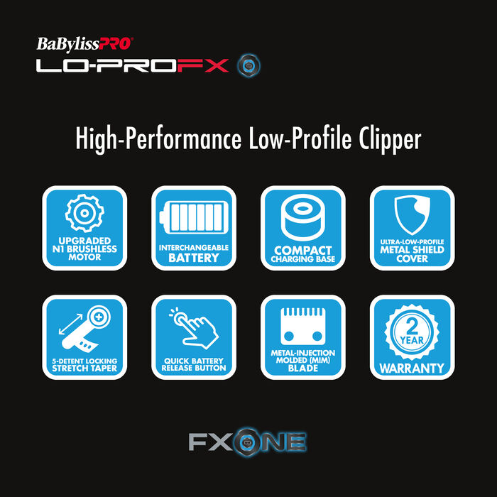 BABYLISSPRO FXONE LO-PROFX CLIPPER