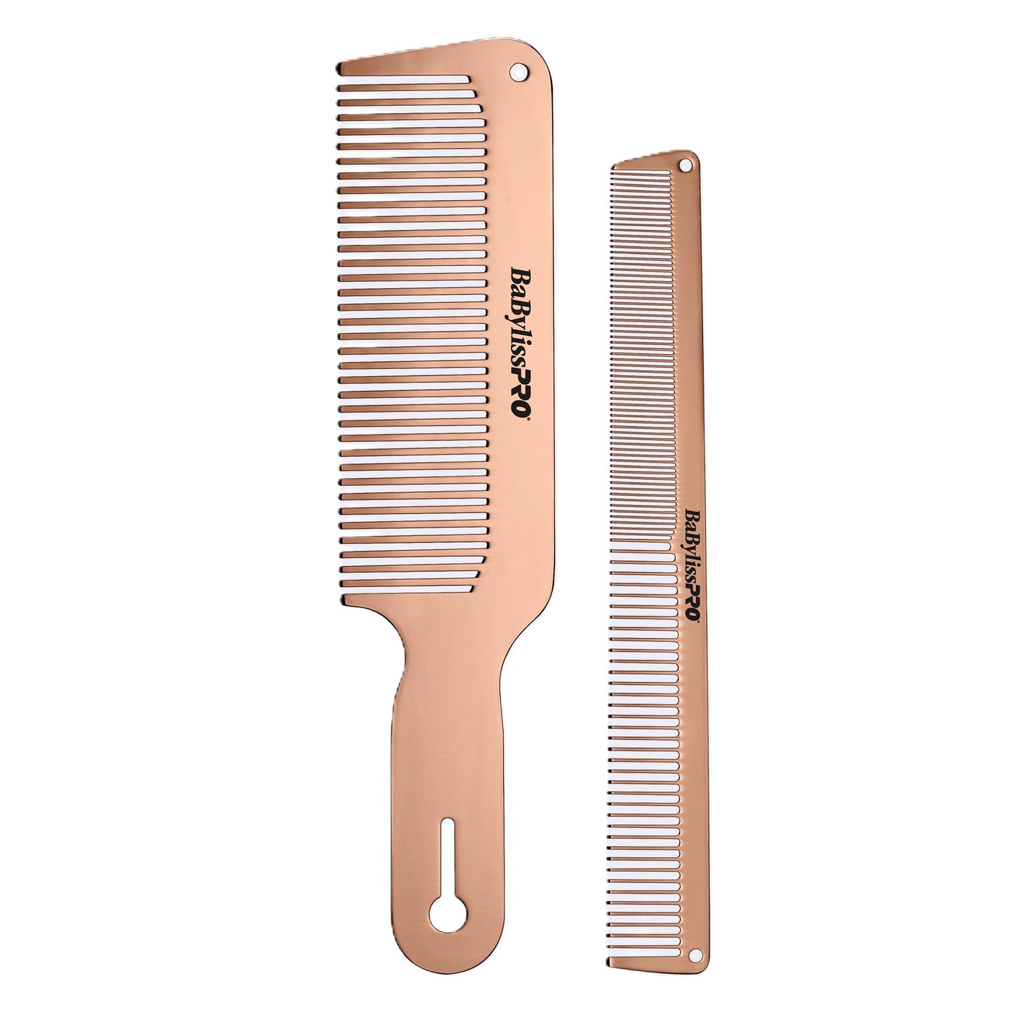 BABYLISSPRO GOLD/ROSE GOLD METAL COMB 2-PACK