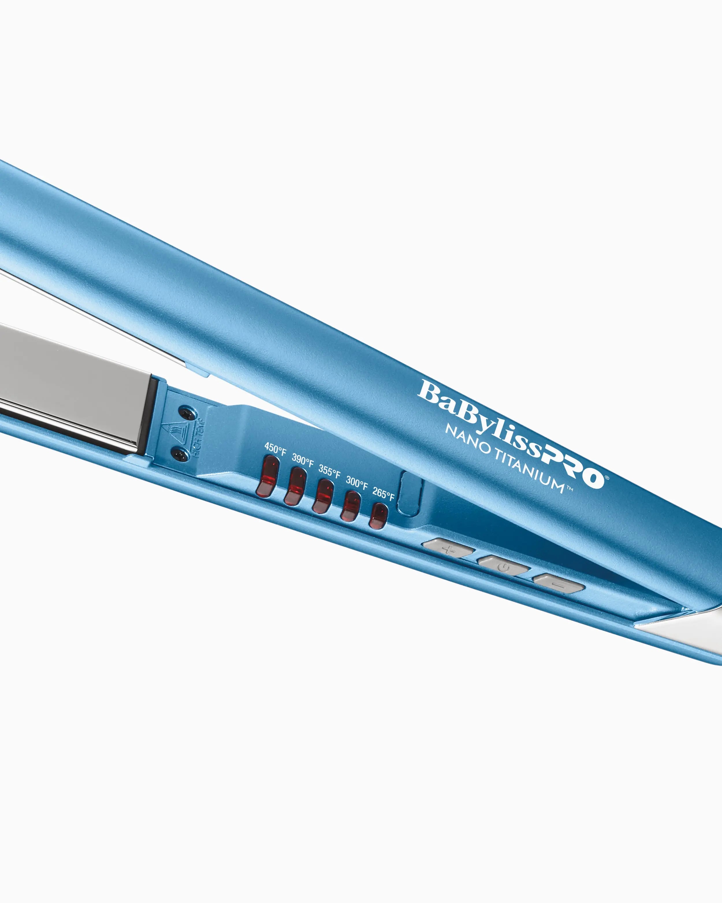 BaBylissPRO Nano Titanium 1" Ultra-Sleek Hair Straightener – Professional Flat Iron for Smooth, Shiny Styling