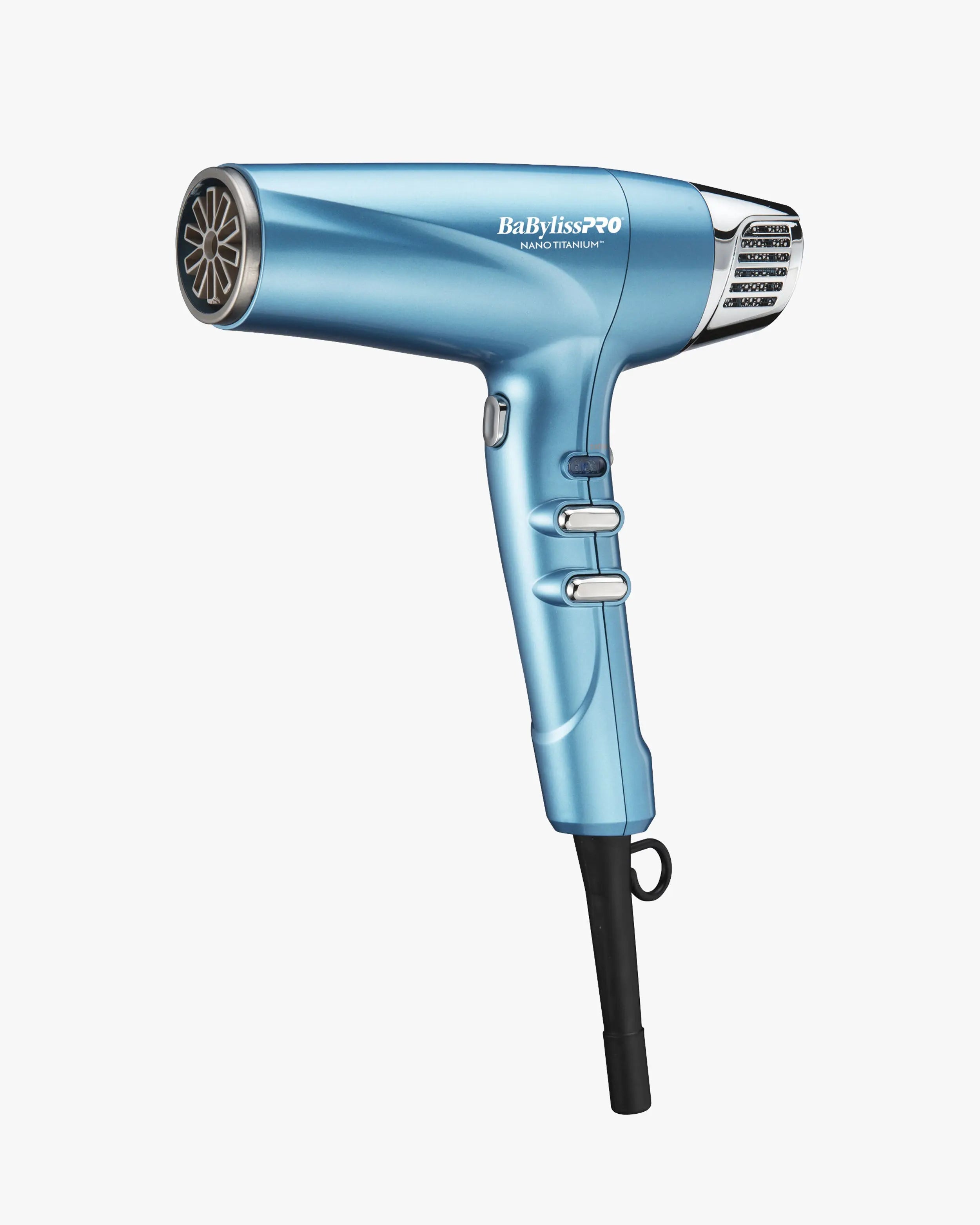 BaBylissPRO Nano Titanium Pro High-Speed Dual Ionic Dryer – 1875W Professional Hair Dryer with Adjustable Ion Control