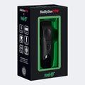 BaBylissPRO hair clippers packaging with green accents on a white background