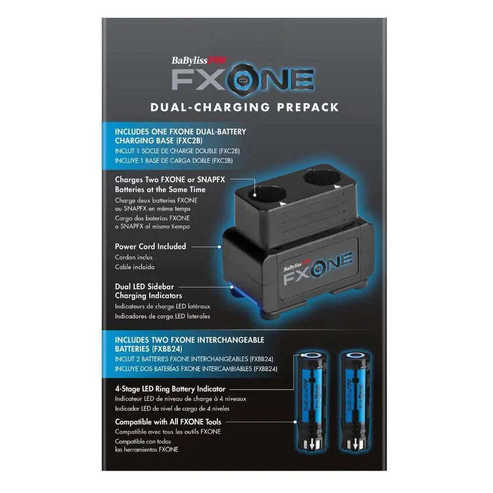 BaBylissPRO FXONE DUAL CHARGING PREPACK Morado