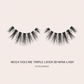 Diamond Mega Volume 3D Faux Mink Lashes Stye #613 – Wispy, Fluttery, Reusable, Dramatic Full Volume