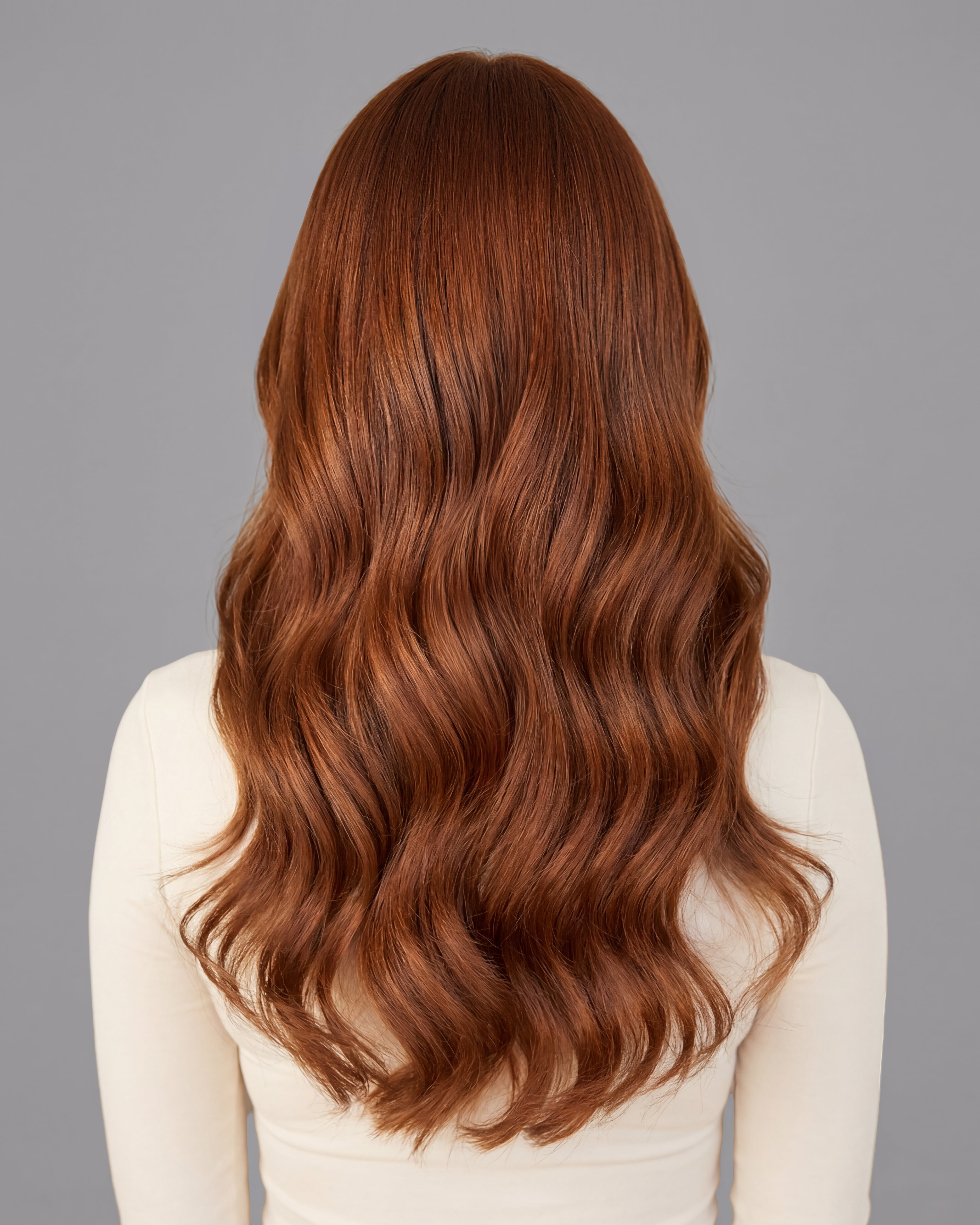 Diamond Weft Hair Extensions Warm Auburn #32