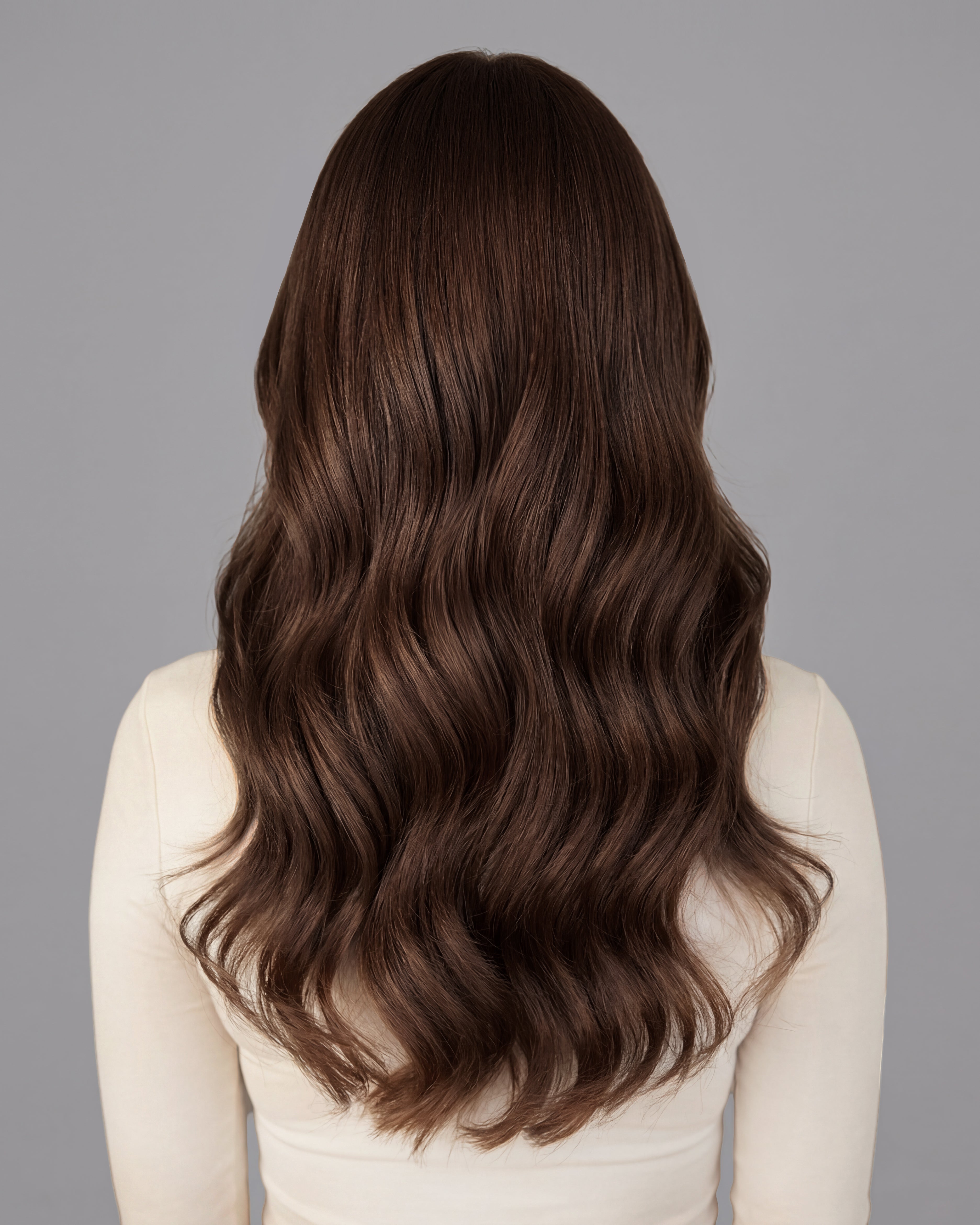 Diamond Weft Hair Extensions Natural Dark Brown #3C