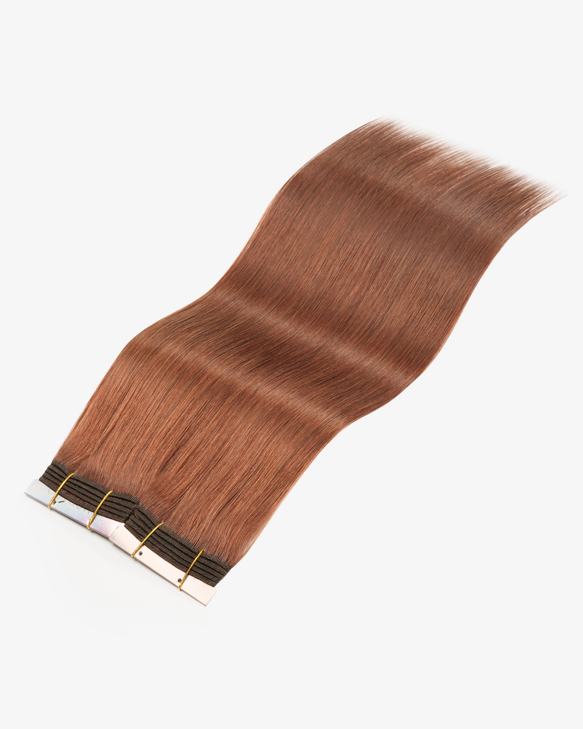 Diamond Weft Hair Extensions Dark Auburn #33