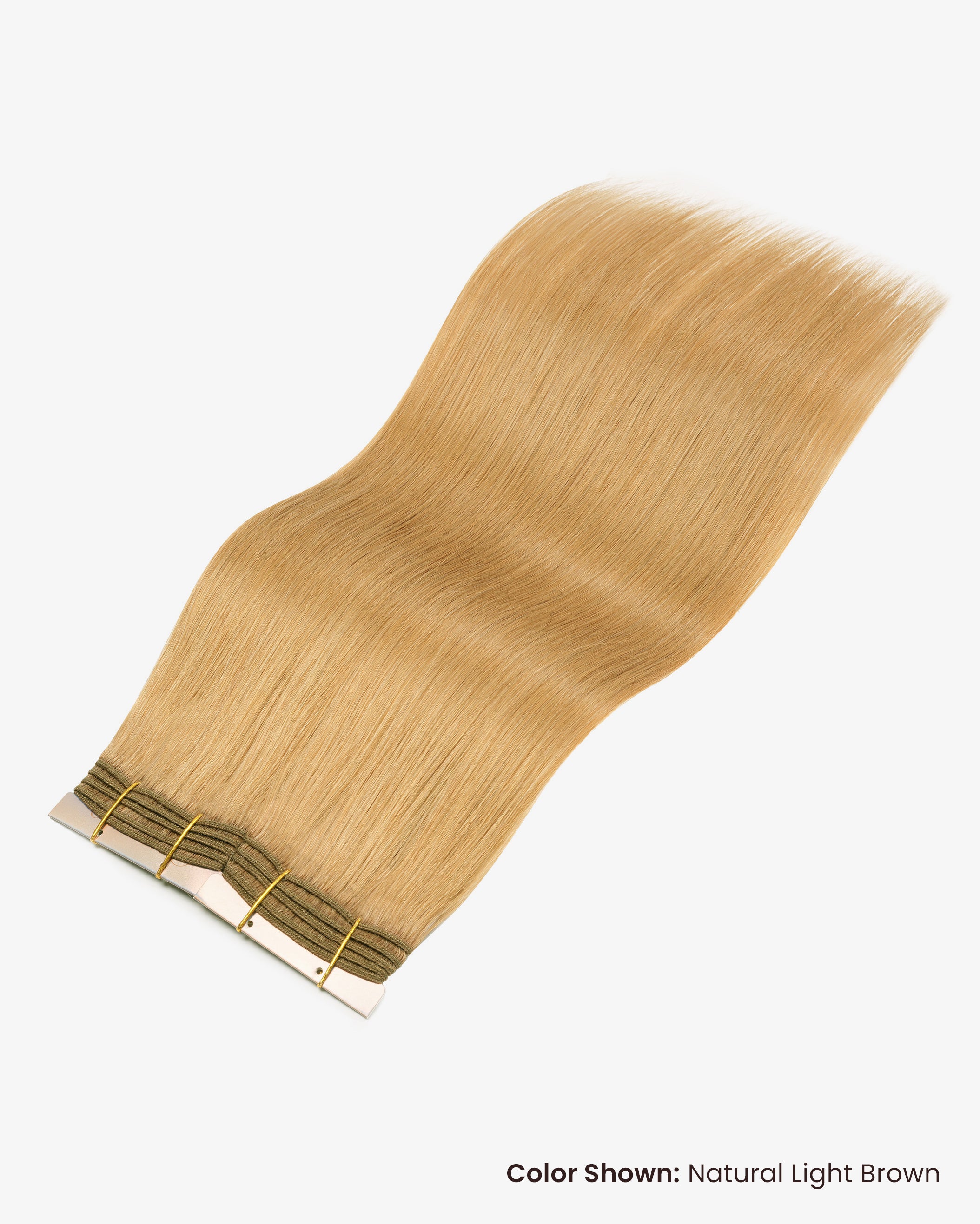 Diamond Weft Hair Extensions Bronze Blonde with Platinum Blonde #6/613