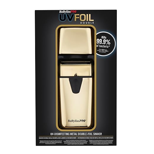 BABYLISSPRO UV-DISINFECTING DOUBLE FOIL SHAVER