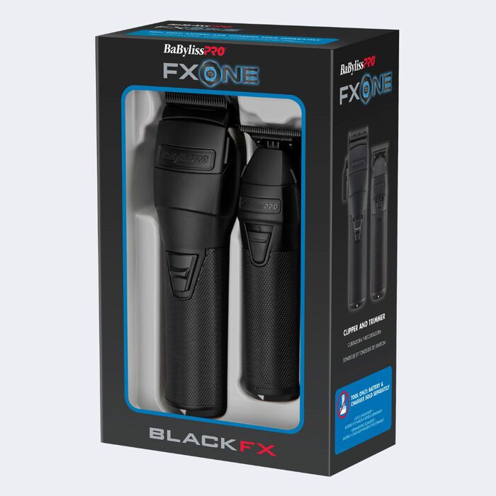 BaBylissPRO FXONE Clipper & Trimmer Prepack Matte Black Tools Only (Free Dual  Charger Included) BaBylissPRO