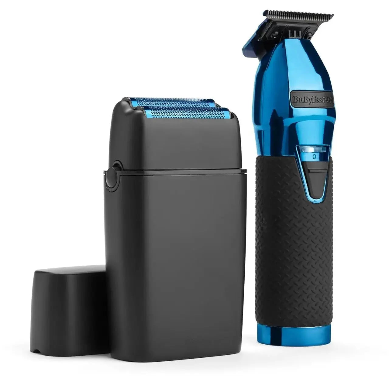 BaBylissPRO LIMITEDFX BLACK & BLUE TRIMMER & DOUBLE FOIL SHAVER COMBO BaBylissPRO