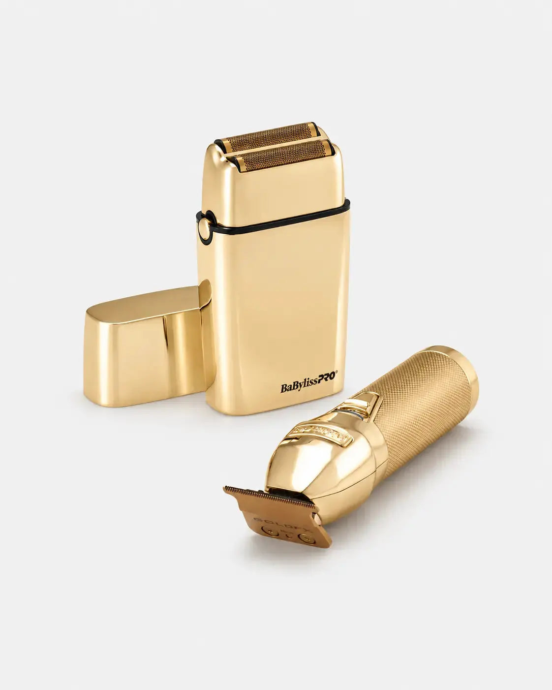 BaBylissPRO GoldFX Trimmer & Double Foil Shaver Combo
