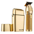 BaBylissPRO LIMITEDFX GOLD TRIMMER & DOUBLE FOIL SHAVER COMBO BaBylissPRO