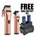 BaBylissPRO FXONE CLIPPER/TRIMMER PREPACK ROSE GOLD (Bonus! Free Dual Charger) BaBylissPRO