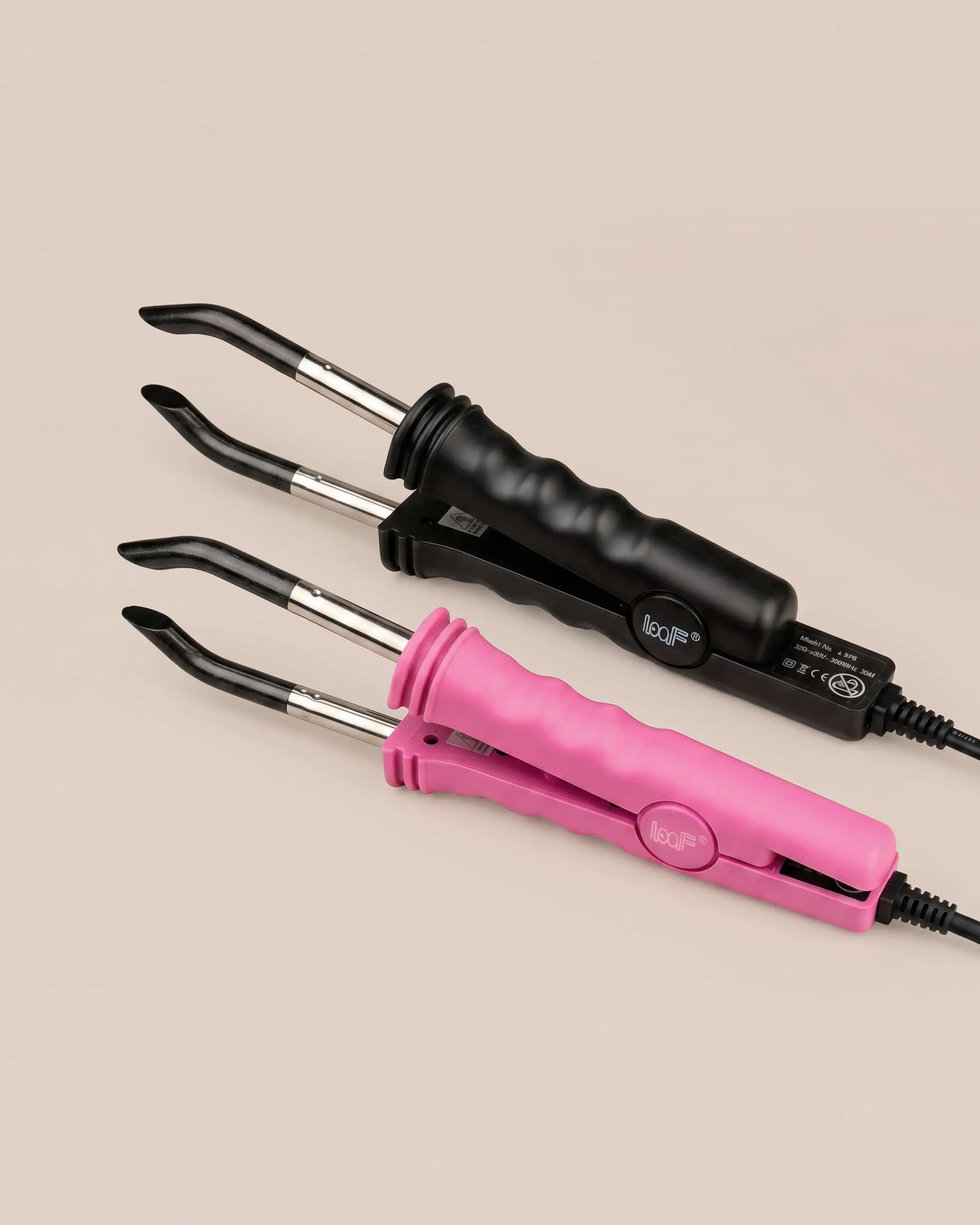 Flat Tip Fusion Hair Extension Iron – Keratin Bond Tool, Adjustable Heat, Professional Use 