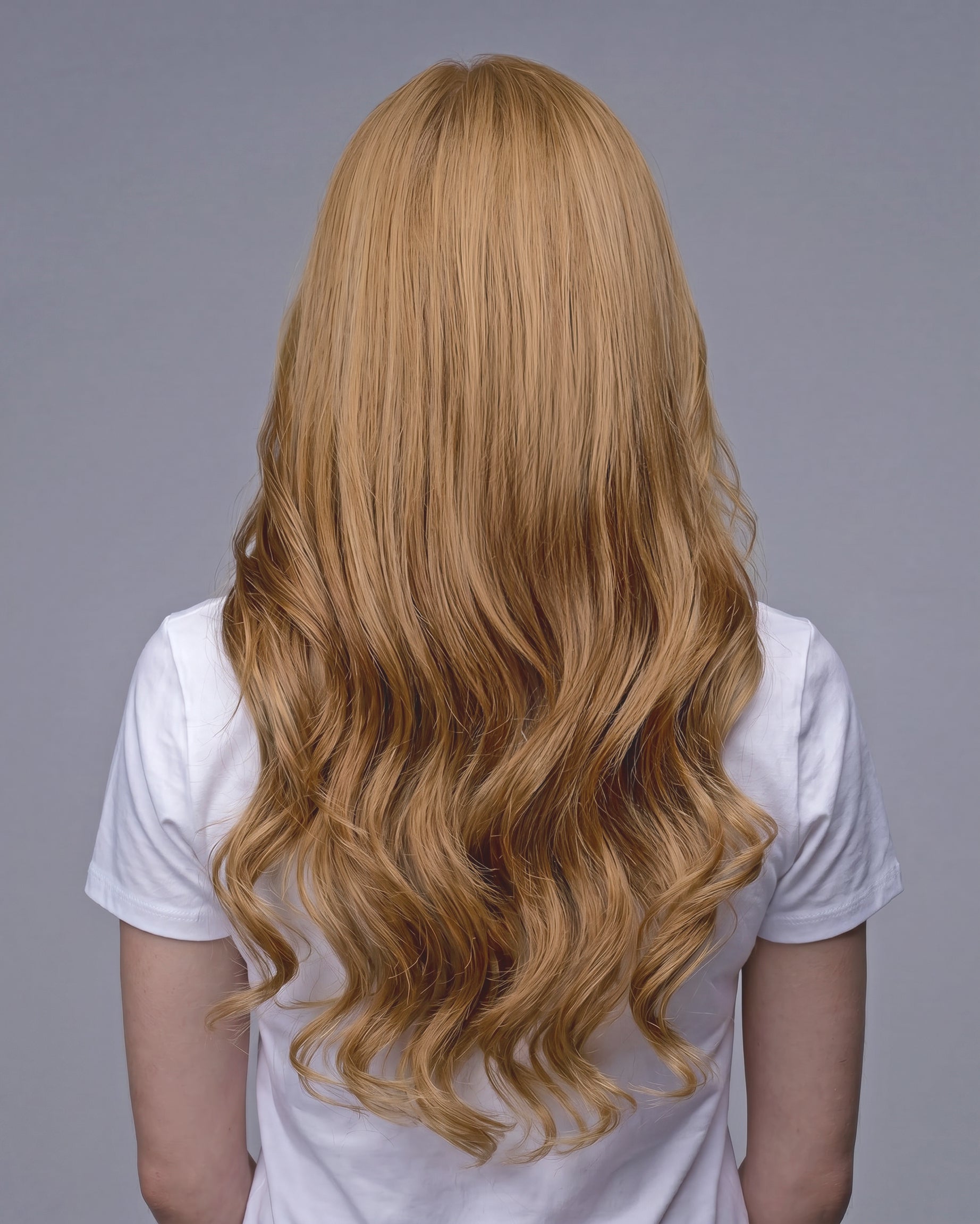 Hair Extensions Natural Light Brown 8