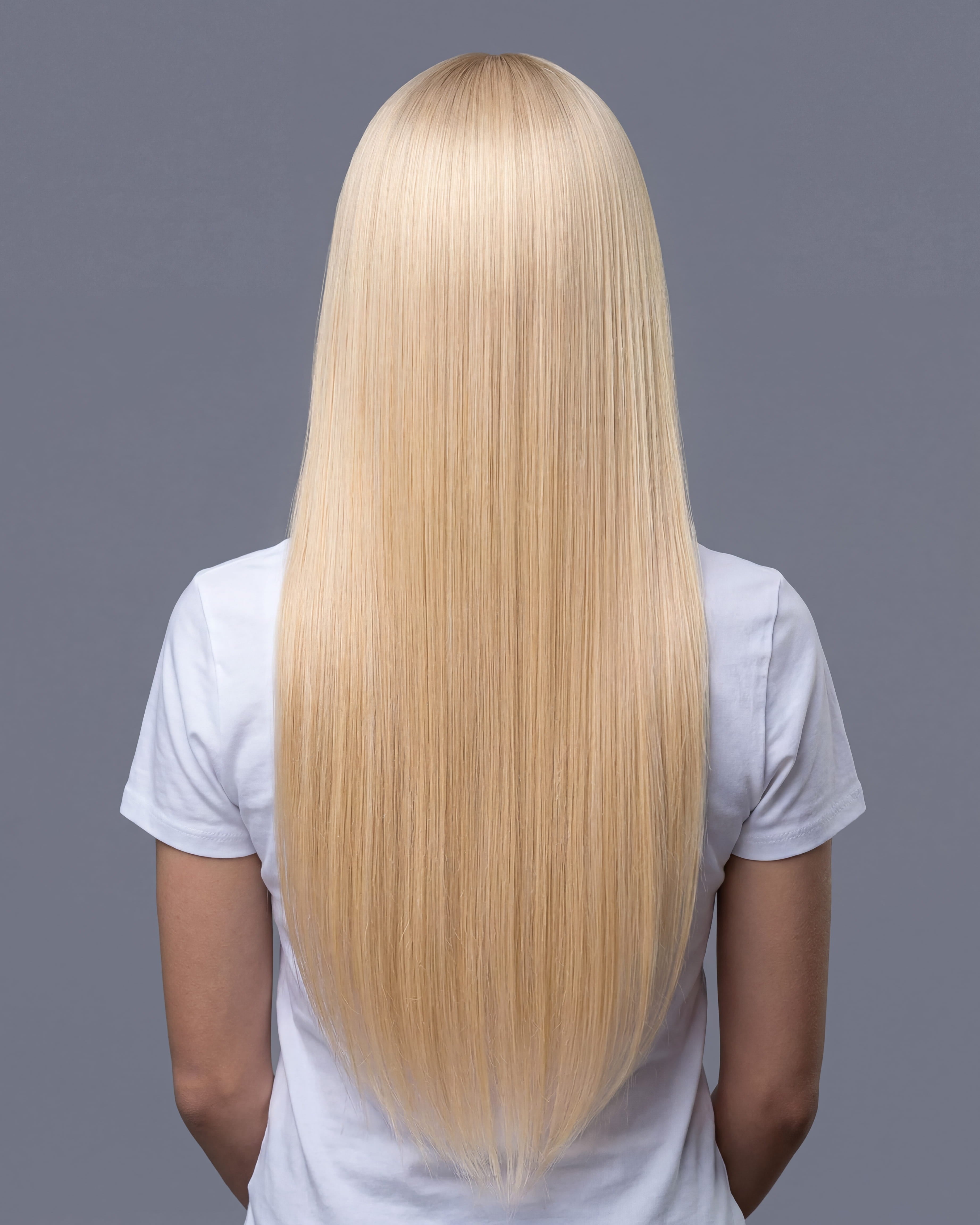 Aura Weft Hair Extensions Honey Blonde with Platinum Blonde #27/613