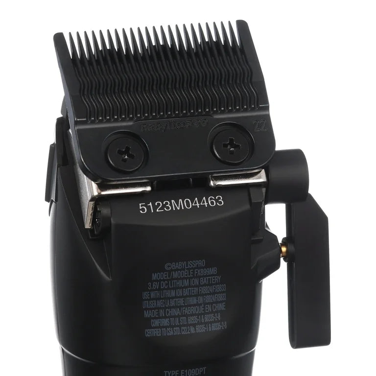 BABYLISSPRO FXONE GOLD/MATTE BLACK CORDLESS CLIPPER