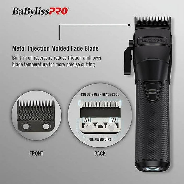BABYLISSPRO FXONE GOLD/MATTE BLACK CORDLESS CLIPPER