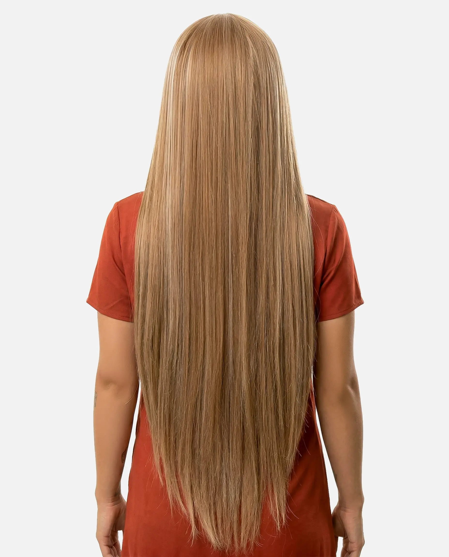 Premium Synthetic Full Wig with Skin Mary 34" 