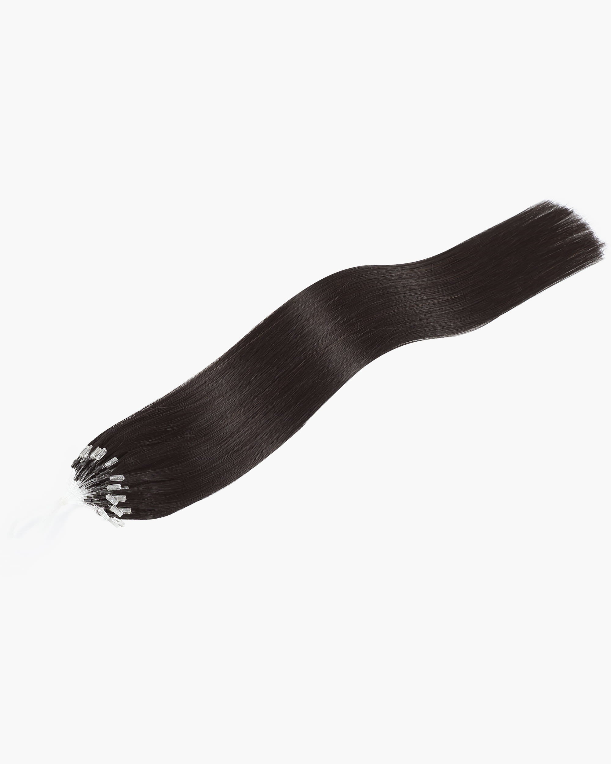 Micro Loop Hair Extensions Off Black #1B