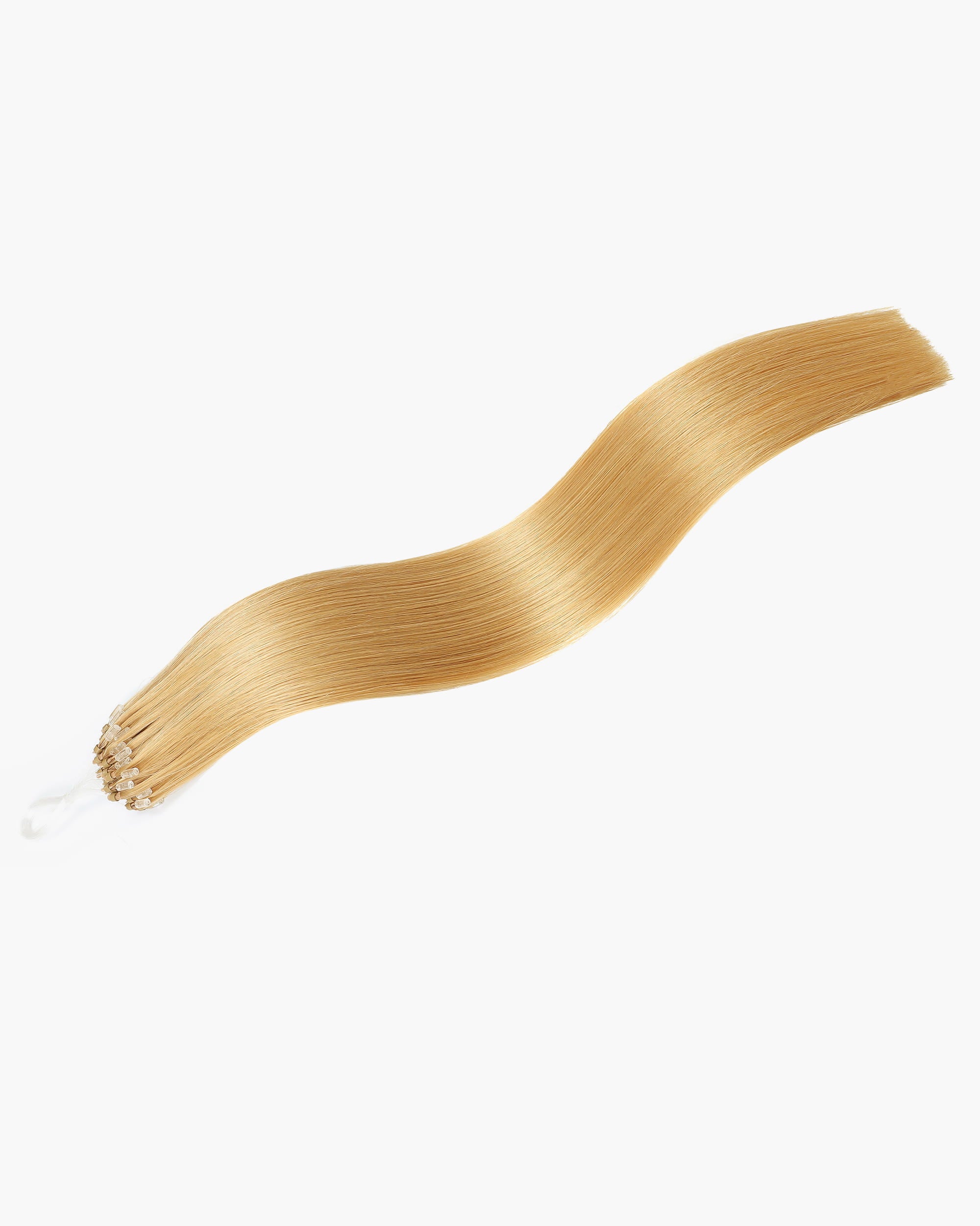 Micro Loop Hair Extensions Warm Honey Blonde #27