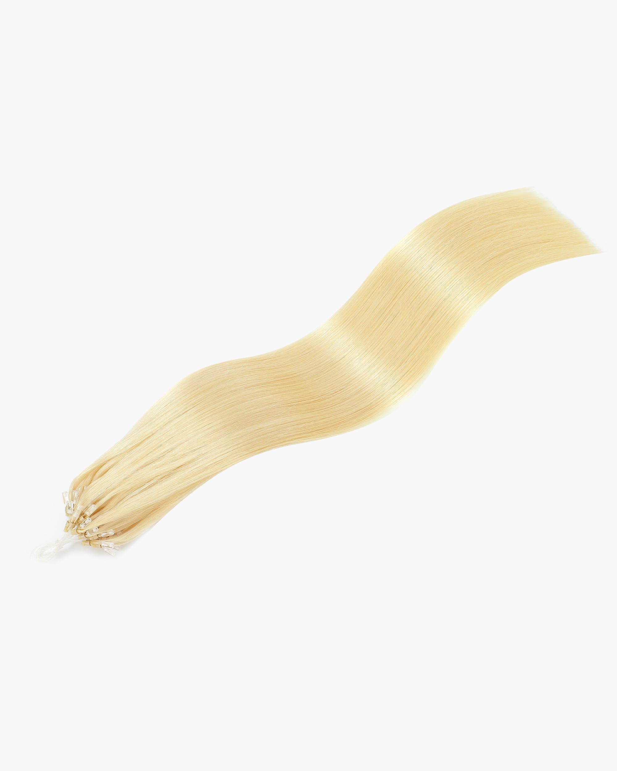 Micro Loop Hair Extensions Platinum Blonde #613