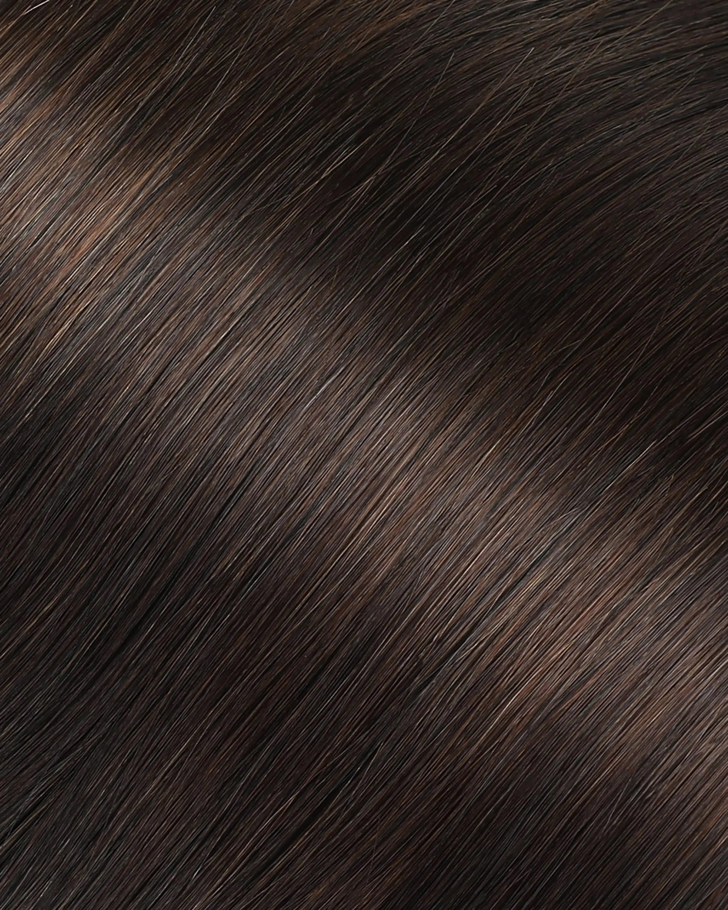 Remy Human Hair Extension 2 Dark Brown
