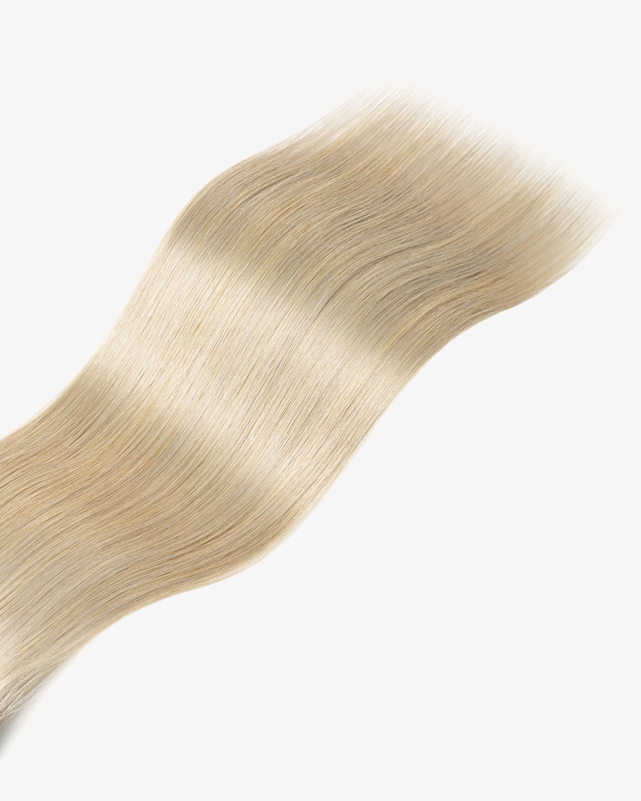 Remy Human Hair Extension Ash Blonde with Strawberry Blonde 18.22 Crop