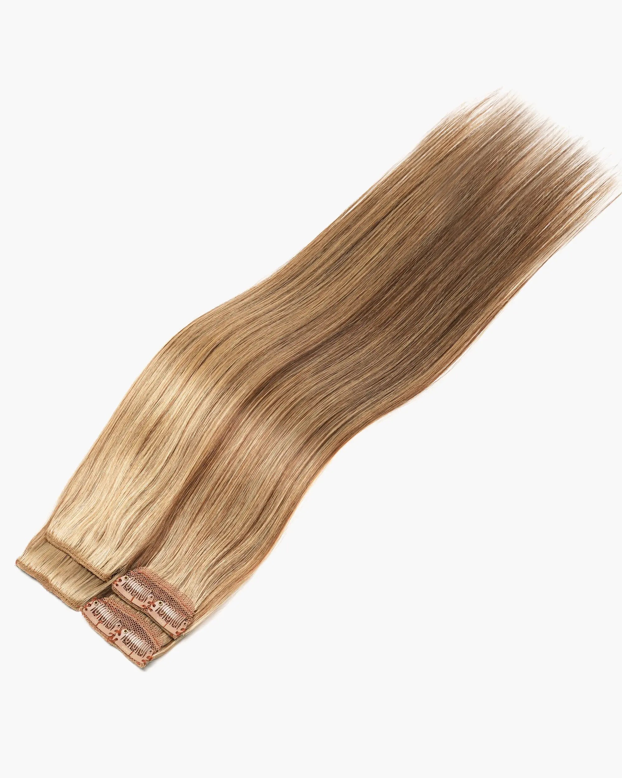 Tape-In Hair Extensions Medium Brown with Honey Blonde #4/27 