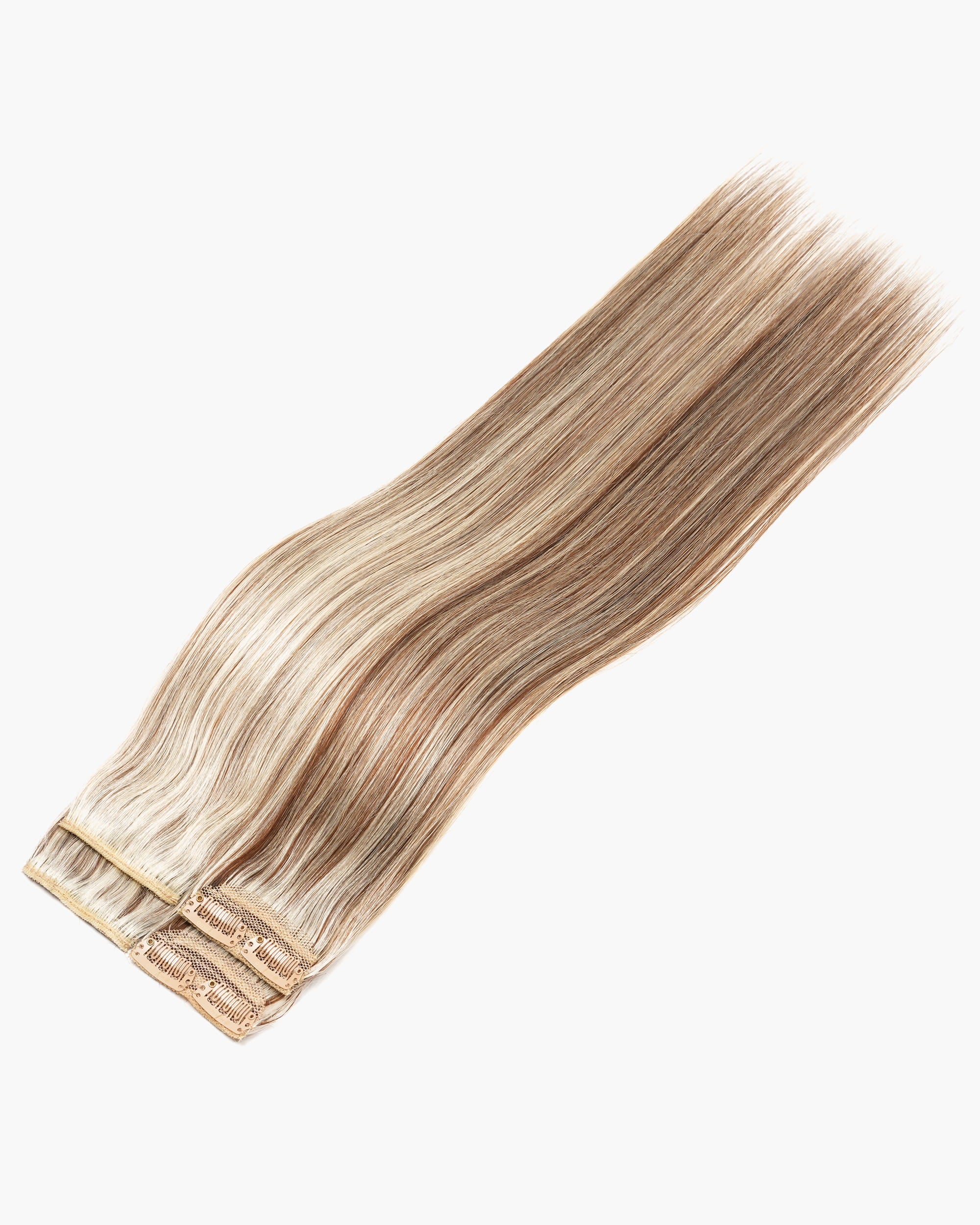 Scalp Hair Fill-Ins Medium Brown with Platinum Blonde #4/613