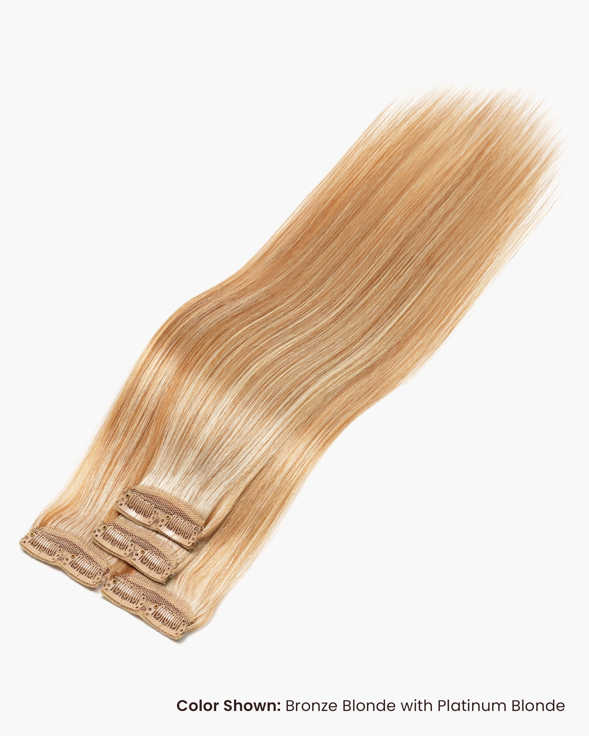 Scalp Hair Fill-Ins Ash Blonde with Strawberry Blonde #18/22