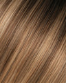 Premium Silk Base Topper Dark Rooted Honey Blonde #PT4/27 