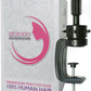 PRACTICE MANNEQUIN HEADS WITH CLAMP-100% HUMAN HAIR