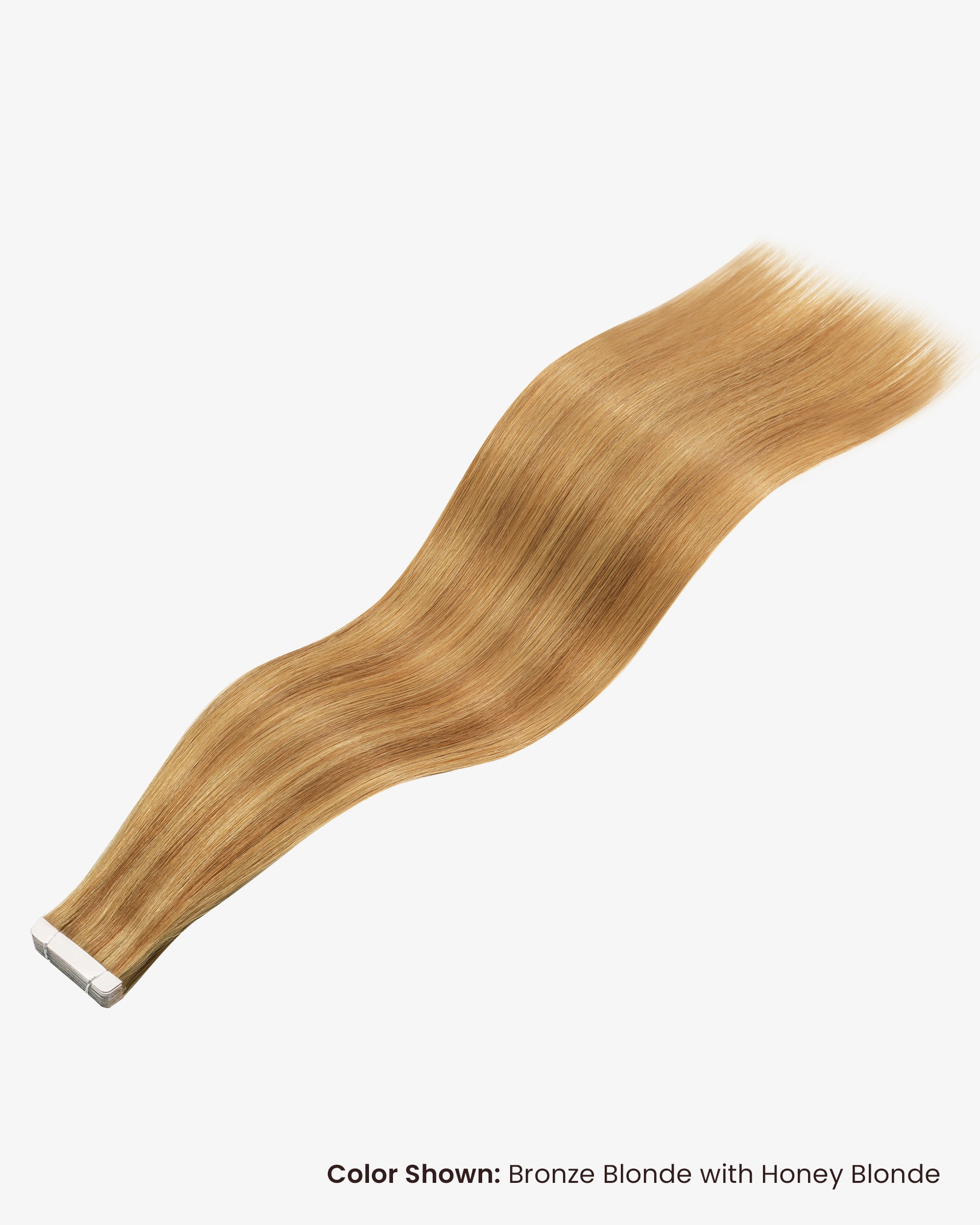 Tape-In Hair Extensions Natural Light Brown #8