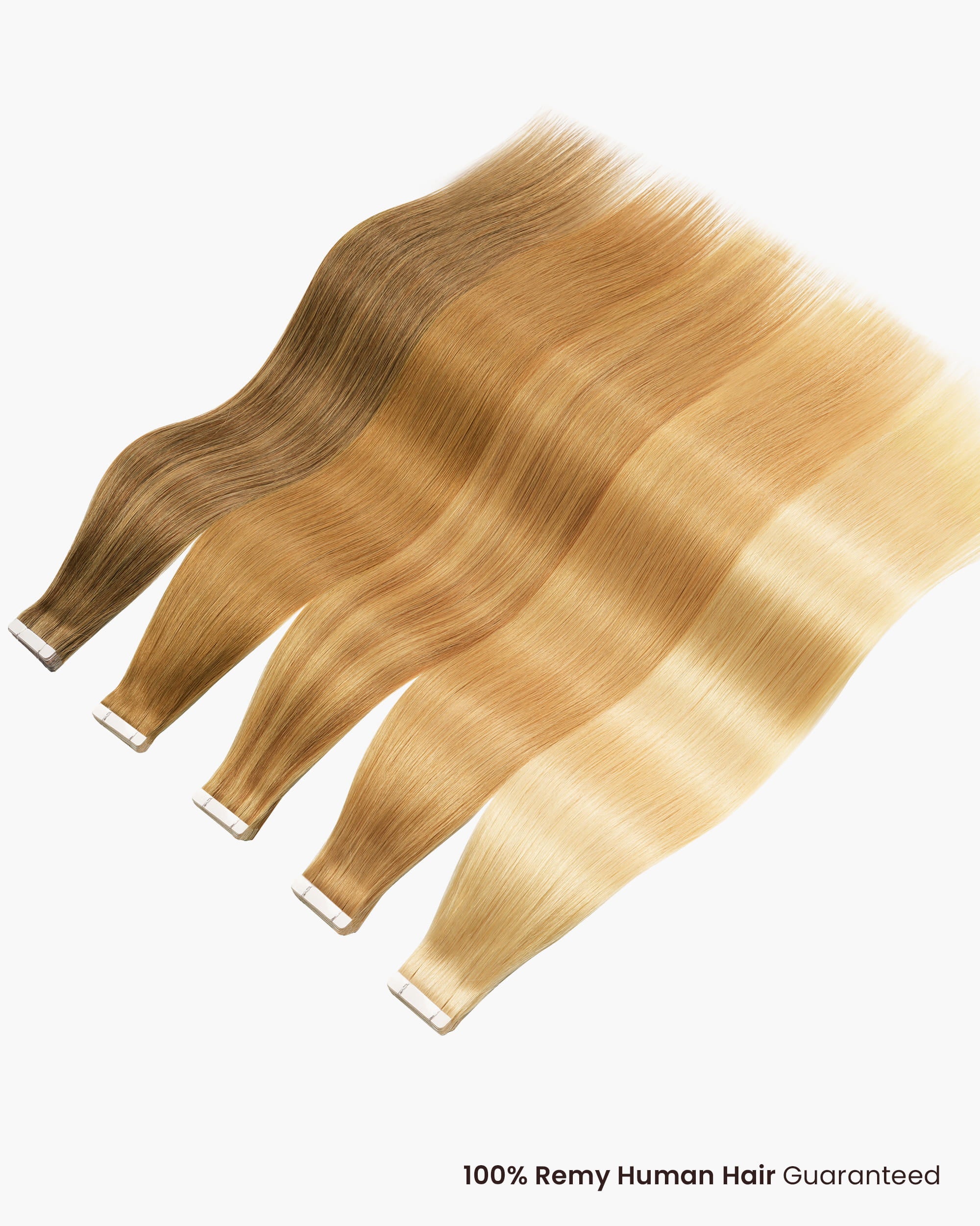 Tape-In Hair Extensions Medium Chestnut Brown #4