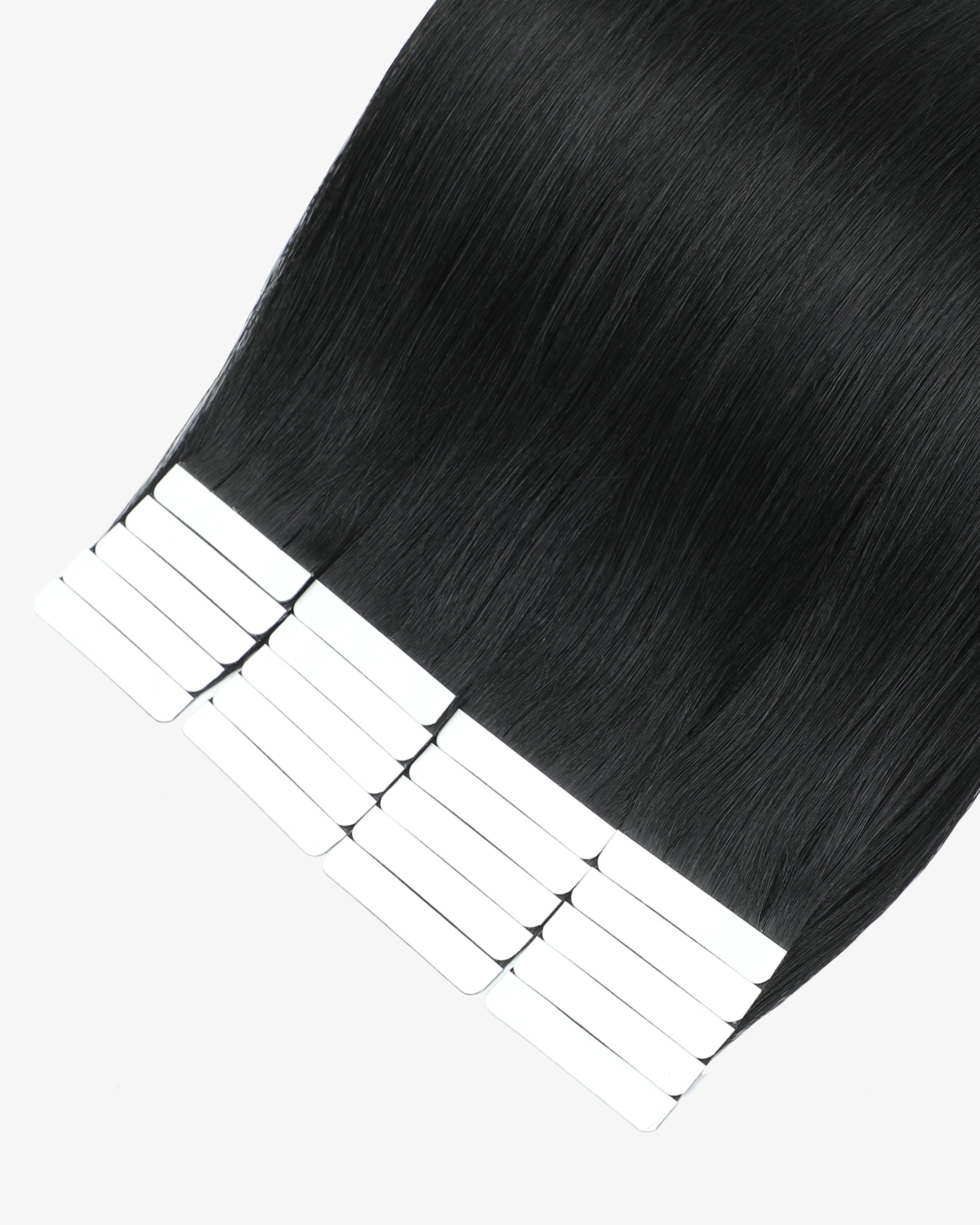 Tape-In Hair Extensions Jet Black #1