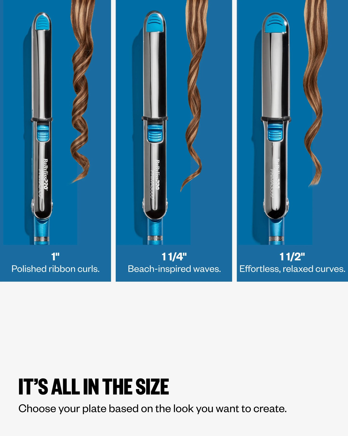 BaBylissPRO Nano Titanium Prima3000 1 1/4" Ionic Styling Iron
