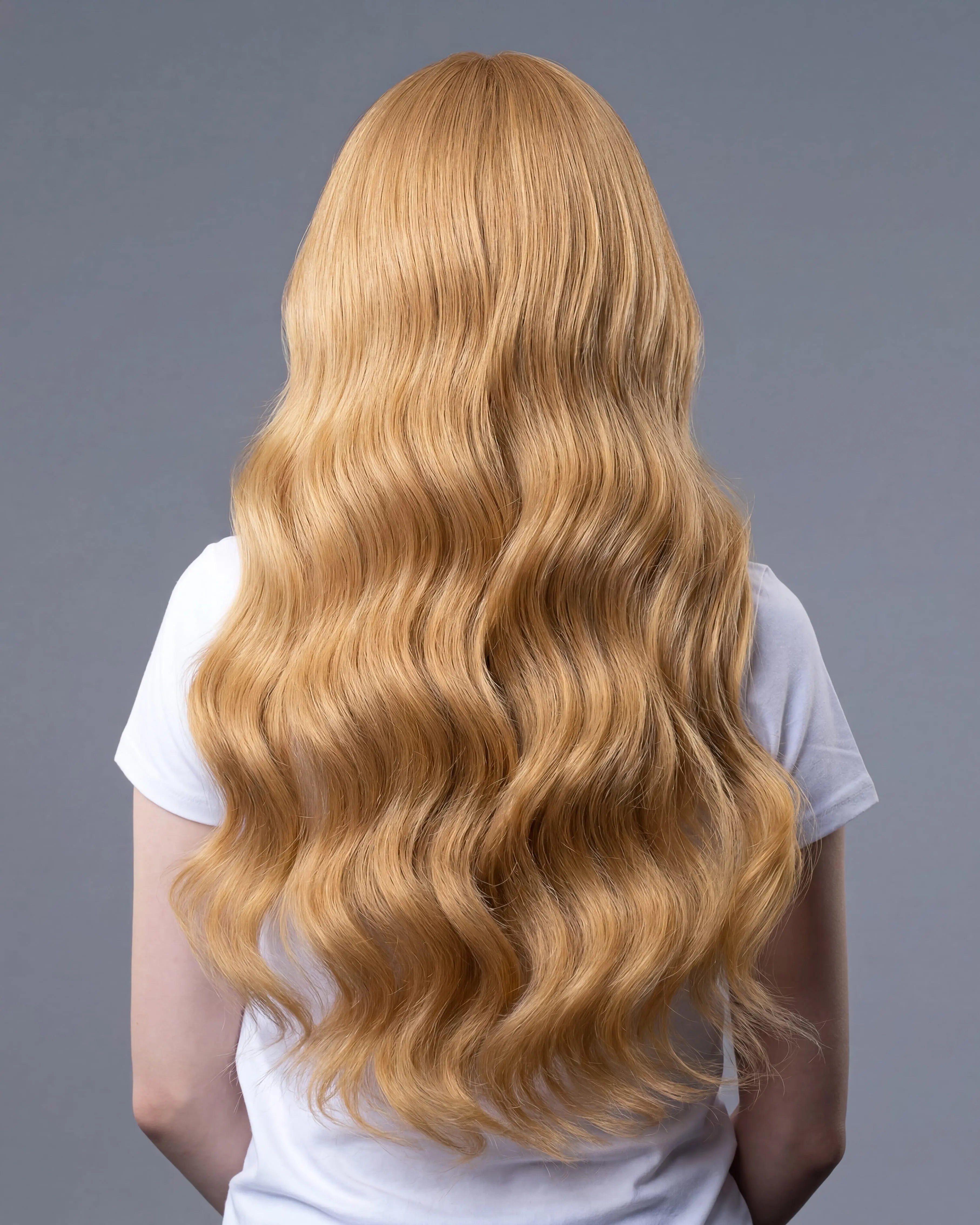 Micro Loop Hair Extensions Warm Honey Blonde #27
