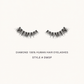 Diamond 100% Human Hair Eyelashes Style #D.WISPY – Handmade, Natural Look, Soft Bands, Reusable Lashes