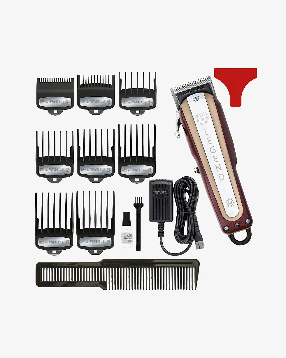 WAHL Cordless Legend Clipper (8594) – Professional Fading Clipper with Wedge Blade & Extended Blend Range