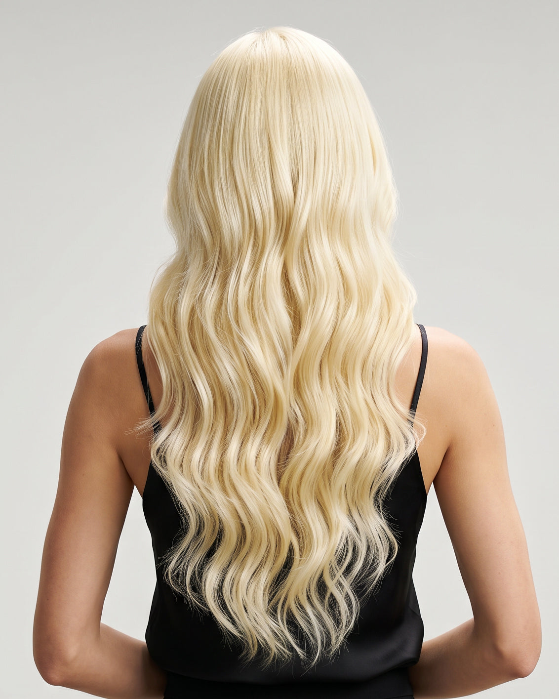 Clip-In Hair Extensions Platinum Blonde #613