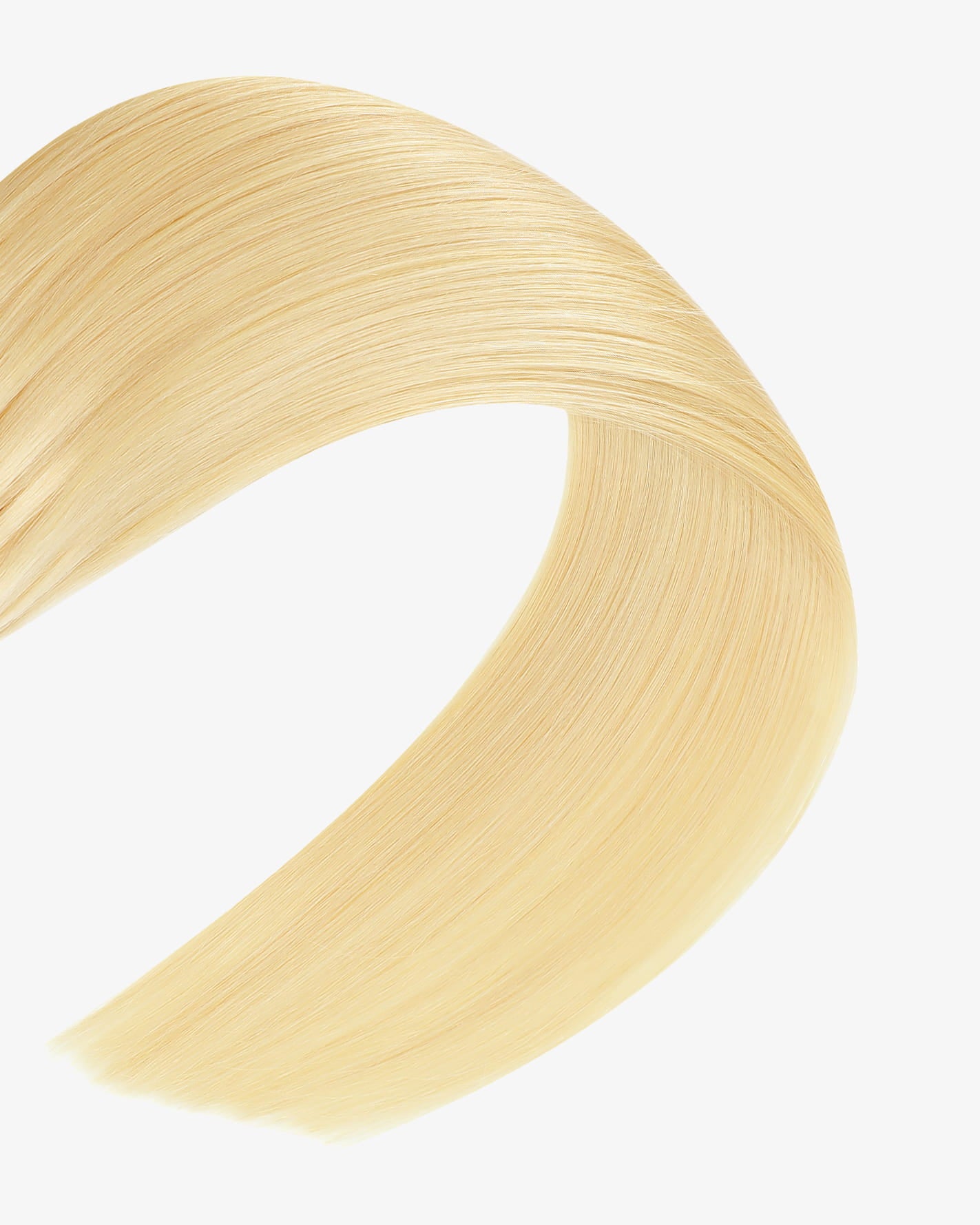 Diamond Weft Hair Extensions Platinum Blonde #613