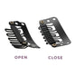 SNAP ON CLIPS FOR HAIR  EXTENSIONS 24ct